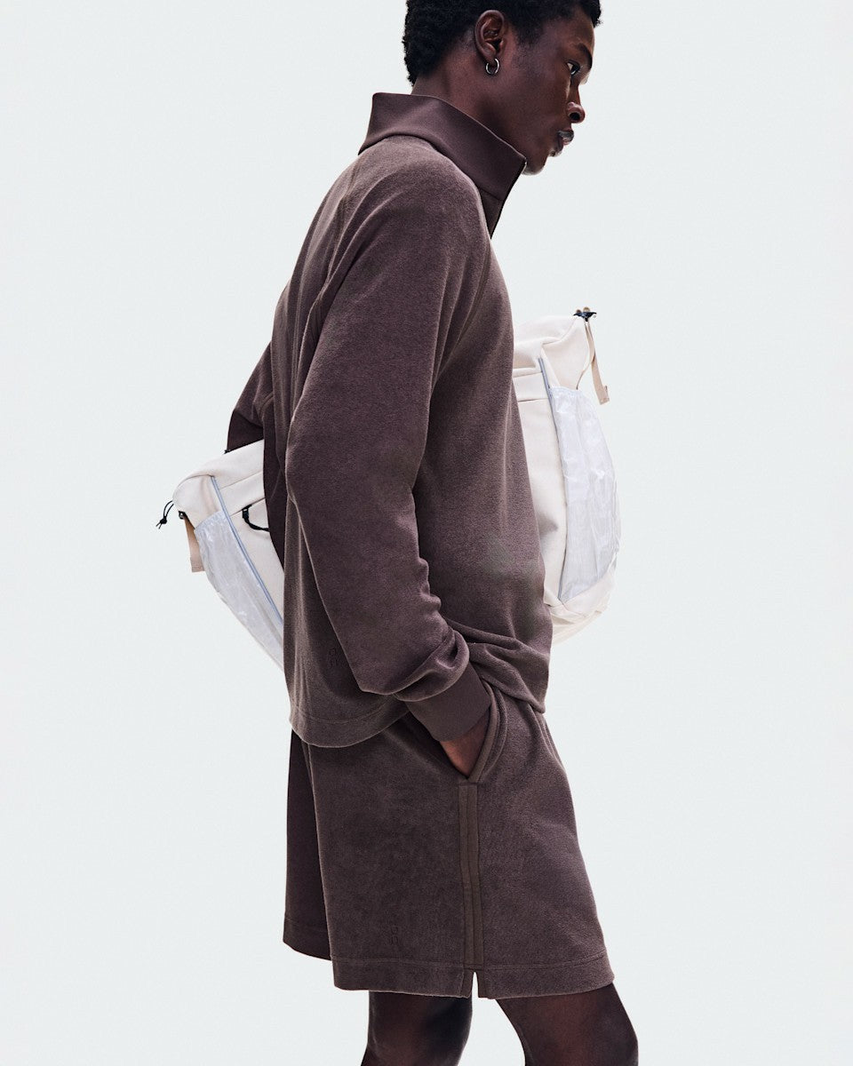 Men's Courtside Shorts Terry - Mulberry