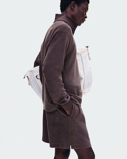 Men's Courtside Shorts Terry - Mulberry