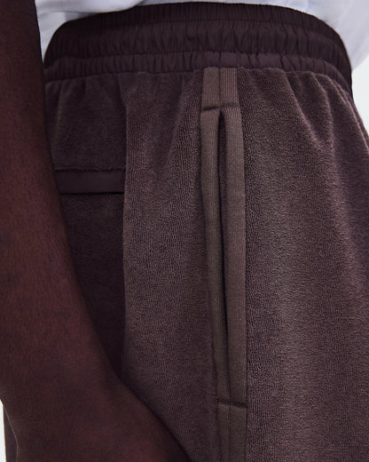 Men's Courtside Shorts Terry - Mulberry