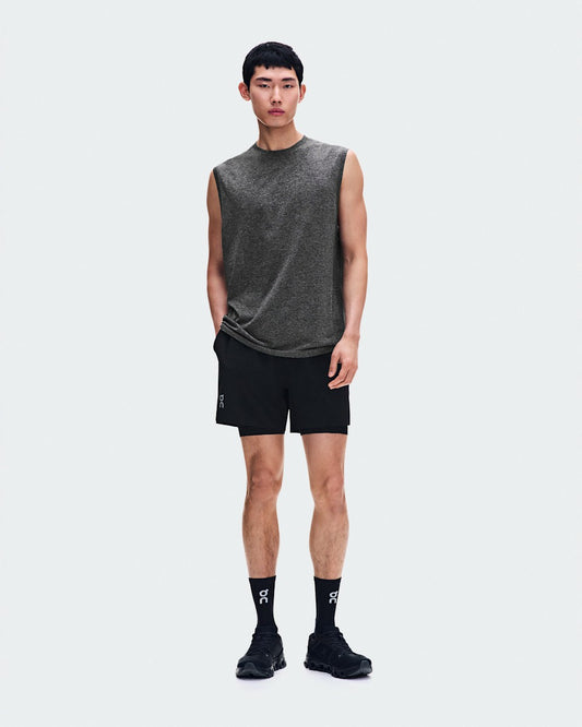 Men's Train 2-in-1 Shorts - Black
