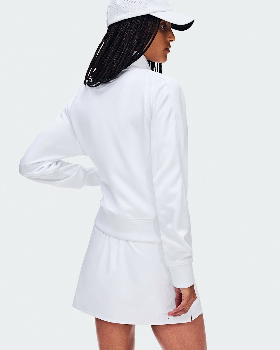 Women's Courtside Full Zip LDN - White